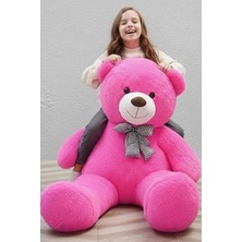 Odea Fuşya Renk Sevimli Peluş Ayı - 180-190 Cm, Özel Hediye