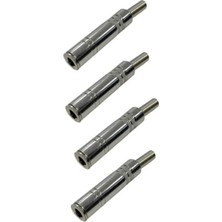 Odea 6.35MM Dişi Uzatma Jak Seti, 4 Adet Metal Yapı