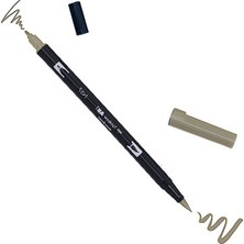 Odea Ab-T Dual Brush Pen Grafik Kalemi, Warm Gray 5 N57