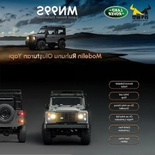Odea 1/12 Ölçekli Uzaktan Kumandalı Offroad Model Araç, Gümüş Renk ve Işık Seti ile