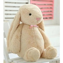 Odea Uzun Kulaklı Bej Peluş Tavşan | 65 cm Sevimli Uyku Arkadaşınız