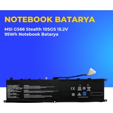Ümit Maker Msı GS66 Stealth 10SGS 15.2V 95WH Notebook Batarya