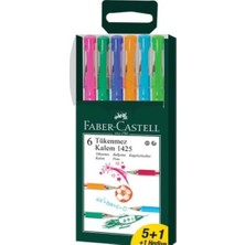 Faber Castell 1425 Tükenmez Kalem 5+1