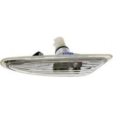 Tyc Bmw X3 2004-2010 Ön Çamurluk Sinyali Beyaz Sol (Oem No: 63133418447)