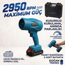 BN-5 Bn -5 Turbo Jet Hava Üfleyici (36V 2000W)