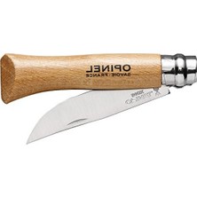 Odea Kahverengi Inox Paslanmaz Çelik Çakı, Kayın Saplı