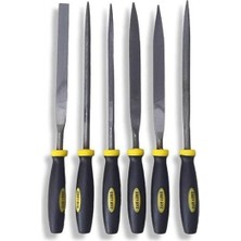 Odea Mini Eğe Seti, 6 Parça, 5X180 Mm, Çelik, Kaymaz Saplı, Metal ve Ahşap Işleme Için