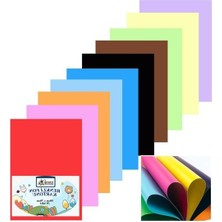 Odea Fon Kartonu, 10 Renkli 35X50 Cm, 10'lu Paket