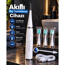 GIGA Elektrikli Diş Temizleme Cihazı 5 Modlu Şarj Edilebilir Hassas ve Güçlü Temizleme Özellikli