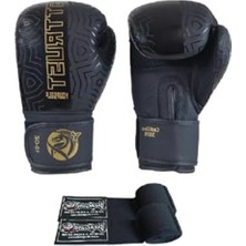 Odea Hakiki Deri Kick Boks Eldiveni - Muay Thai Seti