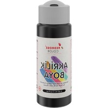 Odea 60ML Siyah Akrilik Boya - Sanat ve Hobi Kullanımı Için