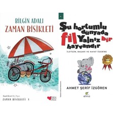 Can Yayınları Zaman Bisikleti 1 (Bilgin Adalı) ve Şu Hortumlu Dünyada Fil Yalnız Bir Hayvandır