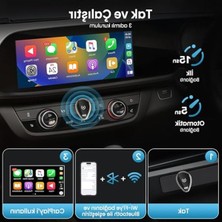 Odea Kablolu Araç Içi USB Adaptör, 2.4g/5g Wifi Carplay ve Android Auto Dönüştürücü