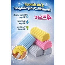 Odea 10 cm Süper Emici 4'lü Çok Amaçlı Temizlik Detay Süngeri