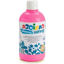 Odea Yıkanabilir Pembe Tempera Suluboya, 500 ml Ambalajında