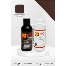 Odea Koyu Kahverengi Deri Boyası ve Cilası, 100 Ml, 2'li Set
