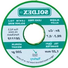 Odea Kurşunsuz Lehim Teli - %99,3 Sn / %0,7 Cu