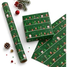 Odea 70X100 cm Hediye Paketleme Kağıdı Seti, Canlı Baskı, 2'li