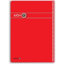Odea A5 Spiralli Çizgili Defter, 72 Yaprak, Pp Kapak