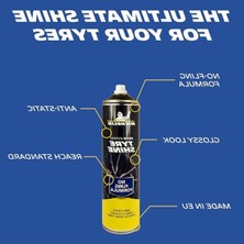 Odea 520ML Lastik Parlatıcı Sprey, Parlaklık ve Koruma Sağlar