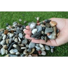 Odea 25 kg Dere Çakıl Taşı, 15-30 mm Mıcır ve Peyzaj Için Ideal