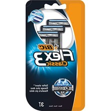 Odea Erkek Tıraş Bıçağı, 3'lü Blister Set, Aloe Vera ile Zenginleştirilmiş