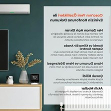 Odea Cosa Akıllı Oda Termostatı V5, Wi-Fi Kablosuz Kombi ve Klima Kontrolü, Beyaz