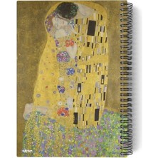 Odea Sanat Temalı Spiralli Defter, A5 Boyut, 100 Sayfa