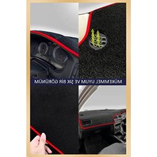 Odea Chevrolet Rezzo 2000-2011 Uyumlu Siyah Torpido Koruma Halısı