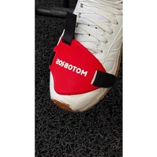 Odea Motor Vites Pedi, Motosiklet Ayakkabı Koruma ile Uyumlu Kırmızı