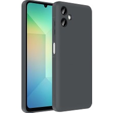 kilifone Galaxy A06 Uyumlu Kılıf Kamera Korumalı Tek Kart Hazneli Vitra Kapak - Gri - T37261