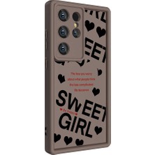 kilifone Galaxy S23 Ultra Uyumlu Kılıf Desenli Arka Yüzey Klas Kapak - Siyah - T32302