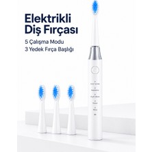 Laraheiser Elektrikli Diş Fırçası 3 Yedek Başlıklı