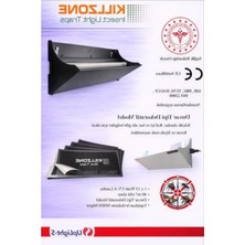 Odea Uplight-S Duvar Tipi Yapışkanlı Sinek Tutucu Efk Cihazı - Siyah