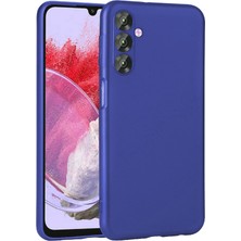 kilifone Galaxy M34 5g Uyumlu Kılıf Esnek Soft Premier Silikon Kapak - Saks Mavi - T30136