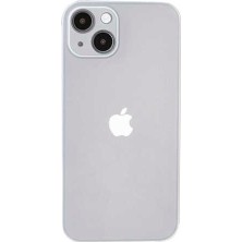 kilifone iPhone 13 Uyumlu Kılıf Slim Fitt Koruyucu Eko Pp Kapak - Şeffaf - T19275