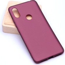 kilifone Mi 8 Se Uyumlu Kılıf Esnek Soft Premier Silikon Kapak - Mürdüm - T5419