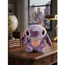 Mor Stitch Peluş Oyuncak Sevimli Uzun Kulaklı Karakter 40 cm