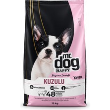 Mr. Dog Happy Kuzulu ve Pirinçli Yavru Köpek Maması 15 kg