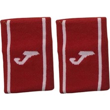 Joma 400741.P03 Game Unisex 2'li Havlu Bileklik Kırmızı/beyaz