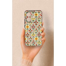 Vip Case Redmi Note 14 4g Uyumlu Çini Lale Desenli Silikon Kılıf