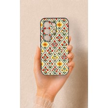 Vip Case Tecno Camon 50 4g Uyumlu Çini Lale Desenli Silikon Kılıf
