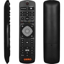 Hubrendy Sh Philips CH-1764 Chromecast-Source Tuşlu LCD LED Tv Kumanda
