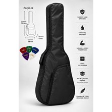 Yankı BGC-36BK Siyah Bas Gitar Kılıfı Kalın Pedli Suya Dayanıklı Softcase