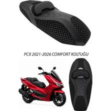 Dekohop Honda Pcx Uyumlu Comfort Koltuk 2021-2026 Dama Tasarım Detaylı