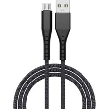 Junglee AP-210 Quick Charge Cable USB To Mikro USB Hızlı Şarj Kablosu 1 Metre Mikro USB Kablo Fast Charging