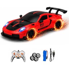Odea Uzaktan Kumandalı 4 Teker Kıvılcım Efektli Sportif Model Drift Arabası Şarjlı Işıklı Sesli Rc Spor Araba Sert Dayanıklı Malzemeden Üretilmiş