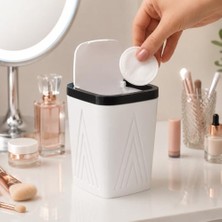 Odea Masaüstü Mini Çöp Kutusu, Makyaj Masası Pratik Atık Kutusu