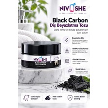 Nivoshe Coal Aktif Karbon Diş Beyazlatma Tozu