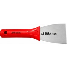 Serfa Tools  Sırık Spatula 80MM ( 8cm ) Plastik Sap Yay Çeliği